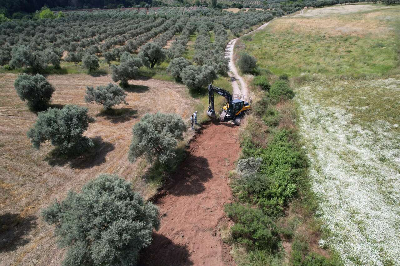 Yatağan’da 5 Mahalleyi Birleştirecek Yol Çalışması Başladı 1